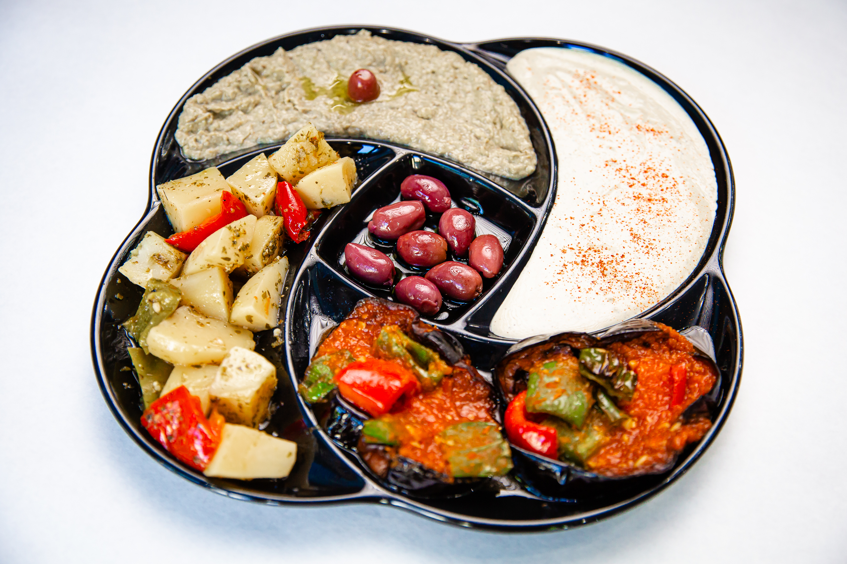 Mezza at Hamido Seafood, Astoria