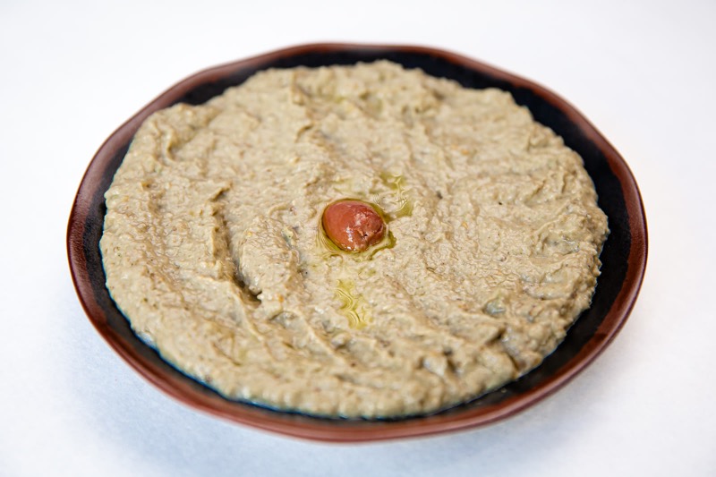 Babaghanoush at Hamido Seafood, Astoria